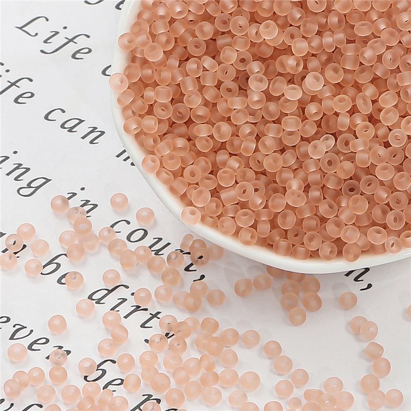 Frosted Transparent Rice Beads for DIY Bracelets, Necklaces, Hairpins, Tassels
