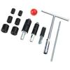 Metal Hot Melt Water Stop Pin 20/25/32 Rubber Water Stop Needle Kitchen Plugging Repair Plumbing Tool Set Pipe