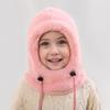 Warm Ear Protection Scarf One-piece Hat, Winter Thick Skiing and Cycling Face Mask, Windproof Hood Cap
