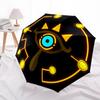 1pc The Legend of Zelda Automatic Open/close Folding Portable Umbrella with 8-Rib Structure for Women/Men, All-Season Use  A0901143