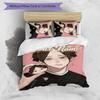 3pcs Rintaro Suna Cover Set - Personalized Name, HD Printed Bedding with 1 Cover and 2 Pillowcases - Perfect for Home Decor, Easy Care