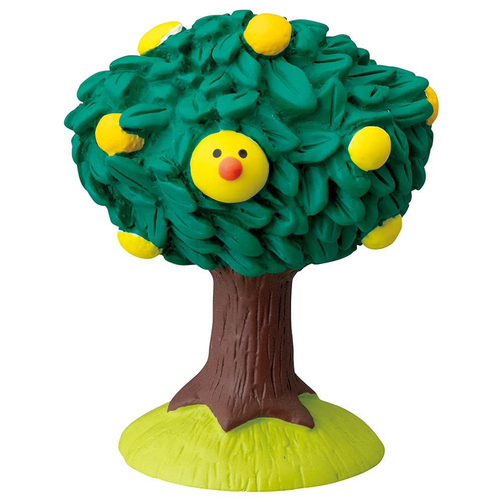 

DECOLE Concombre Yuzu Tree Miniature Yuzu with Birds and Other Birds (ZCB-28403)