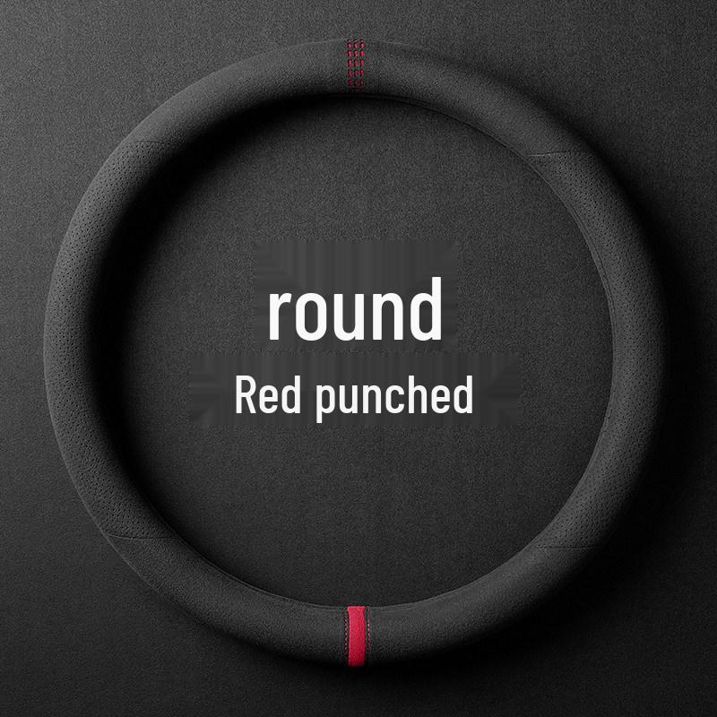 MG Steering Wheel Cover - Genuine Leather & Suede for MG6, MG Navigator, HS, 5ZS, Roewe 3SW.