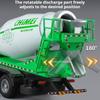 1:32 Scale Concrete Mixer Trucks Toys Models Cars Wheel Pull Back Miniature Model Container Transport Vehicles Educational Toys