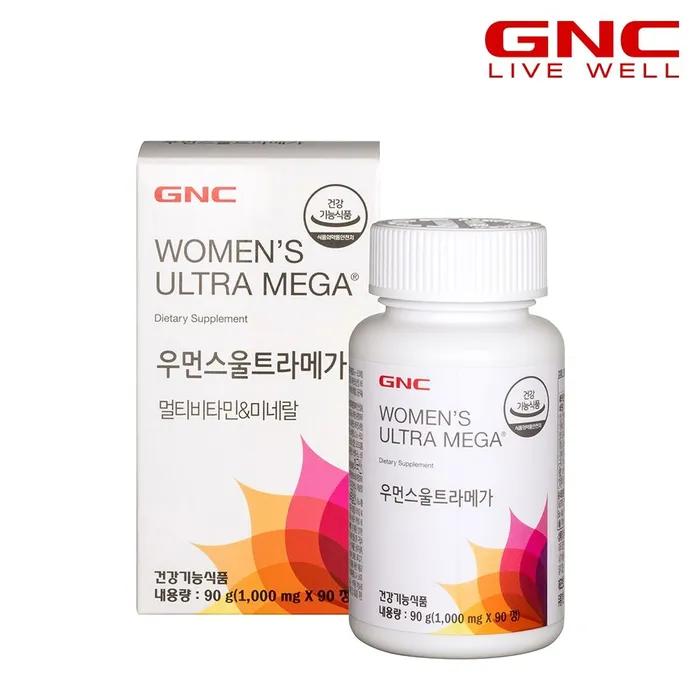 

[GNC] Women s Ultra Mega Multivitamin & Mineral (90 tablets) 45-day supply