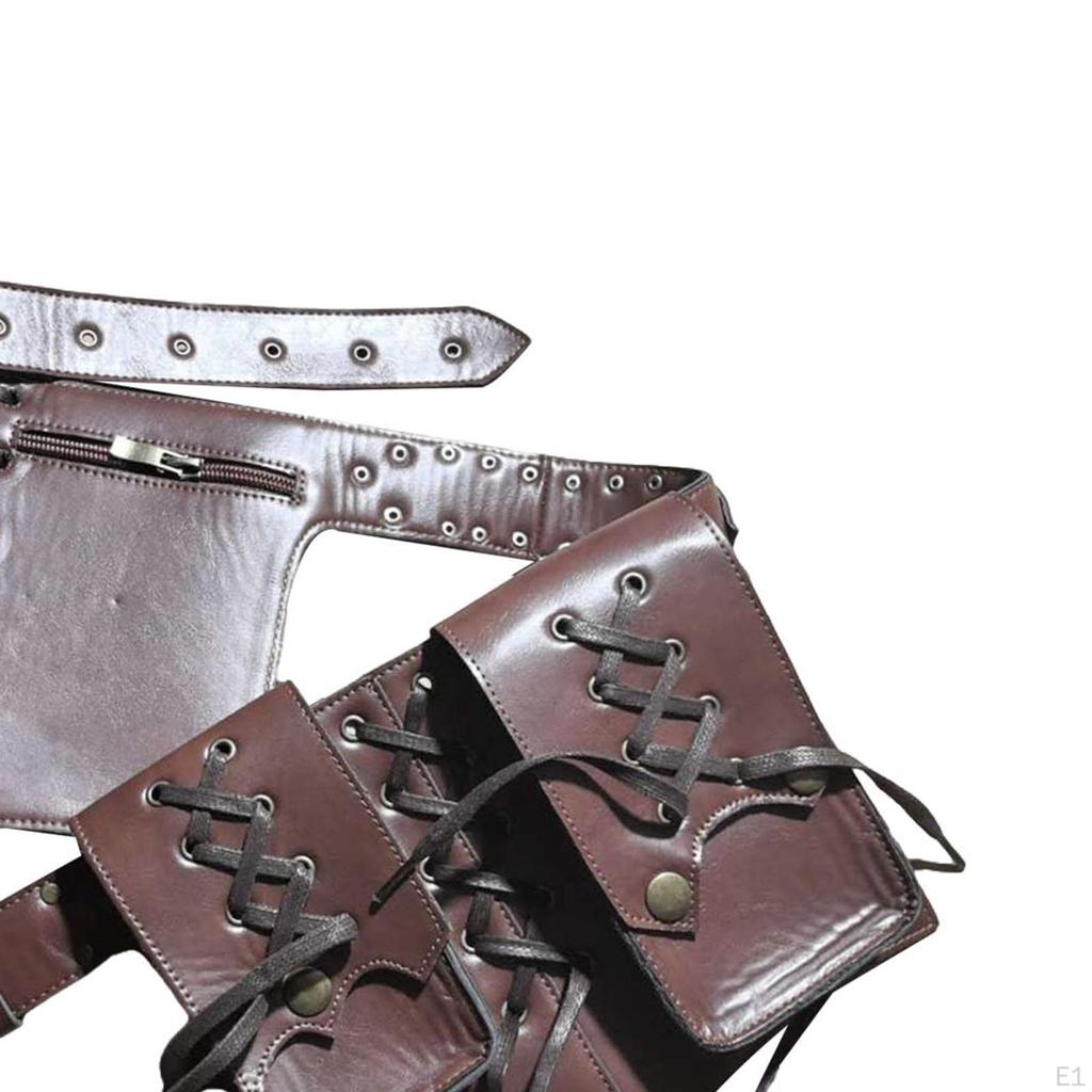 Waist Bag Phones Pouch Fashionable Portable Medieval Pocket Retro Fanny Pack for Role Playing