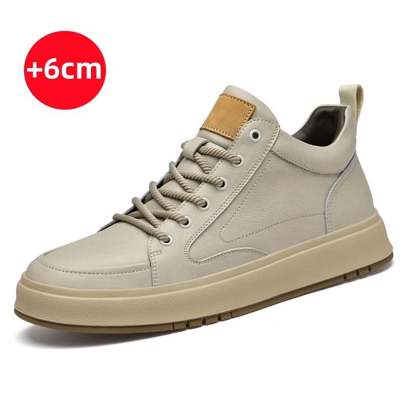 

Модные брендовые мужские повседневные туфли из натуральной кожи на толстой подошве, высокие, со шнуровкой, мужские высококачественные уличные туфли-оксфорды 44