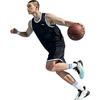 Anta Logo Print Sports Basketball Suit Men Sportswear Red 152221210-3