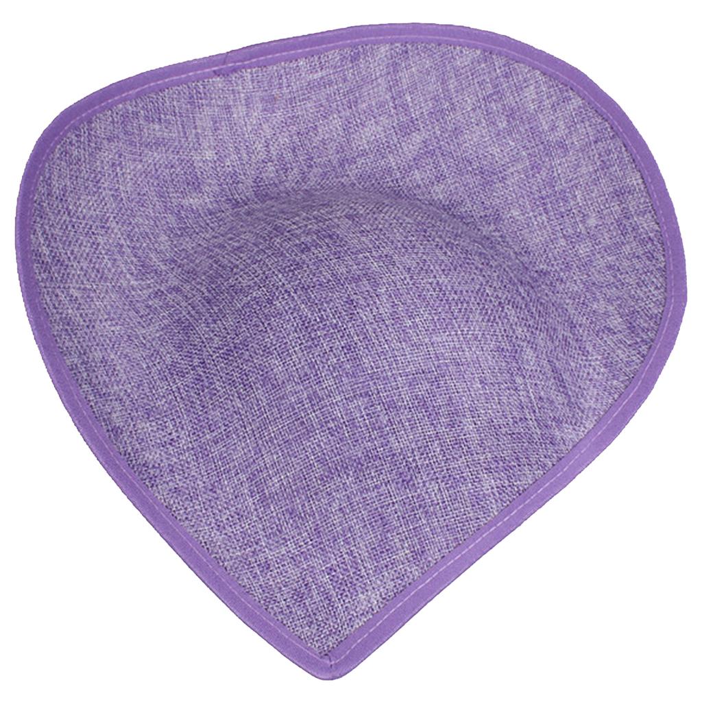 Fascinator Base Saucer DIY Teardrop Sinamay Hat Base Sinamay Saucer Upturned Brim Hat Base Sinamay Base Millinery Base