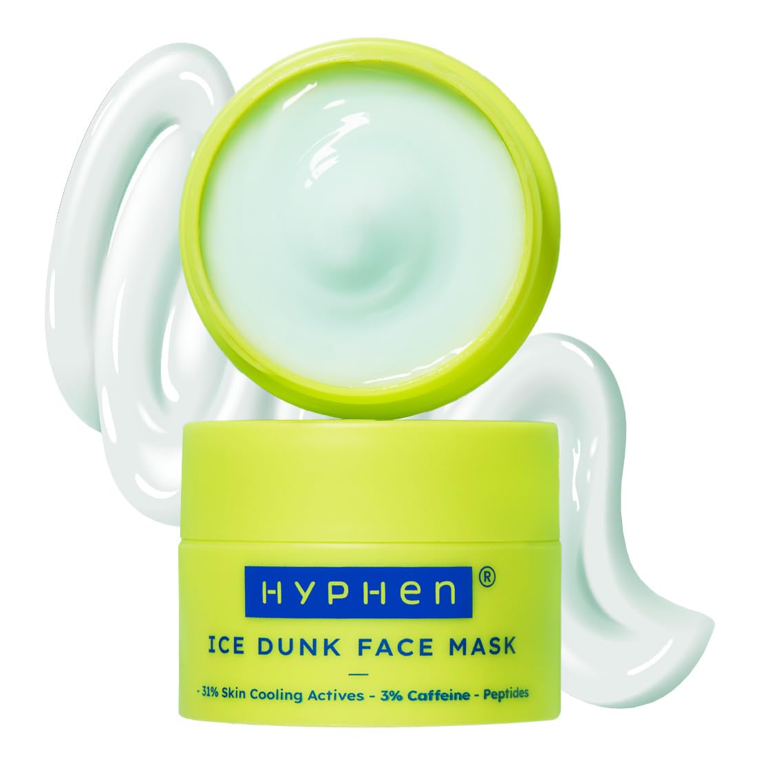 

Hyphen Ice Dunk Instant Cooling Face Mask 50 gm | Depuff, Tighten & Pore Reduce for Glowing Skin