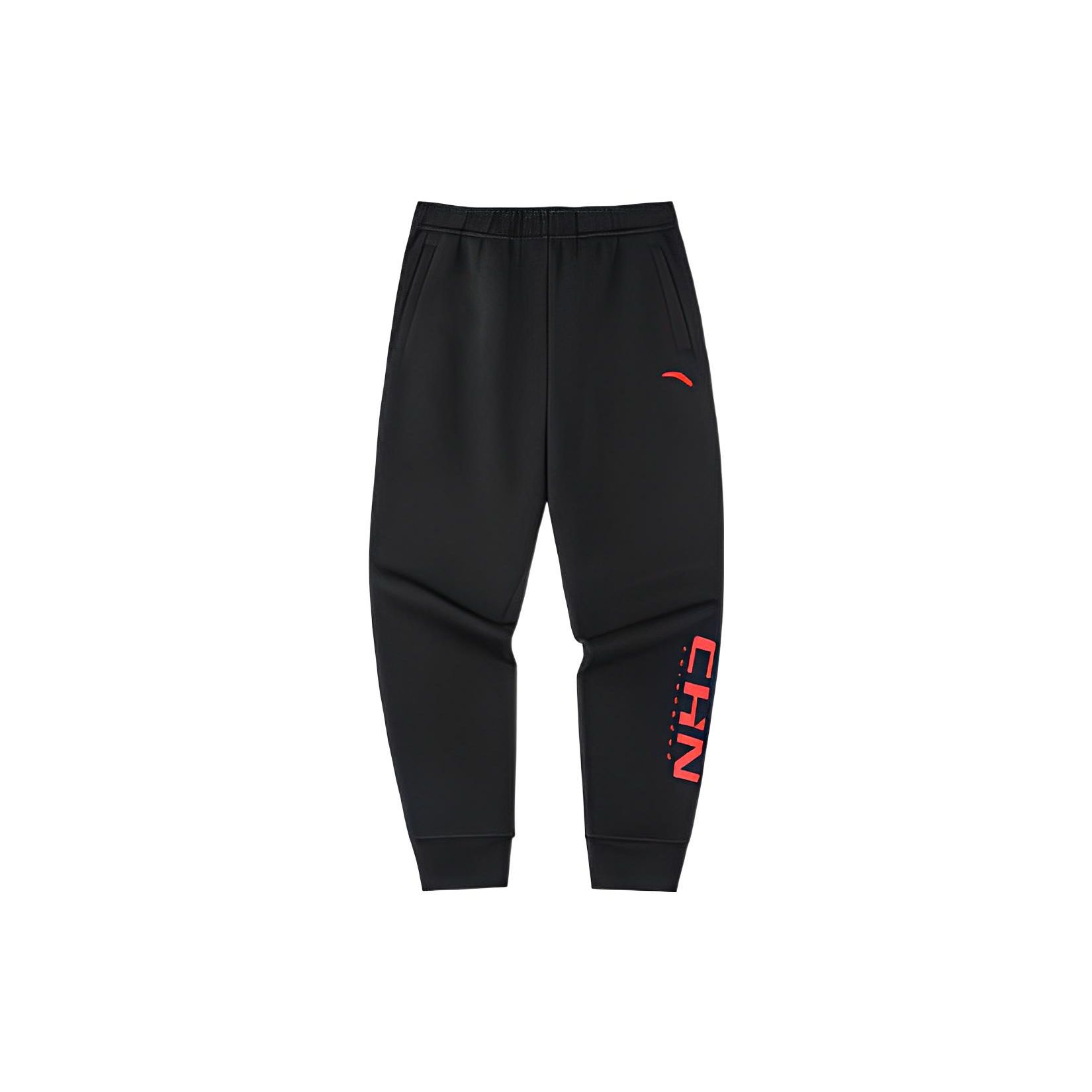 

Anta однотонные спортивные штаны на шнурке с логотипом бренда, мужские брюки, черные 152237317-1 S