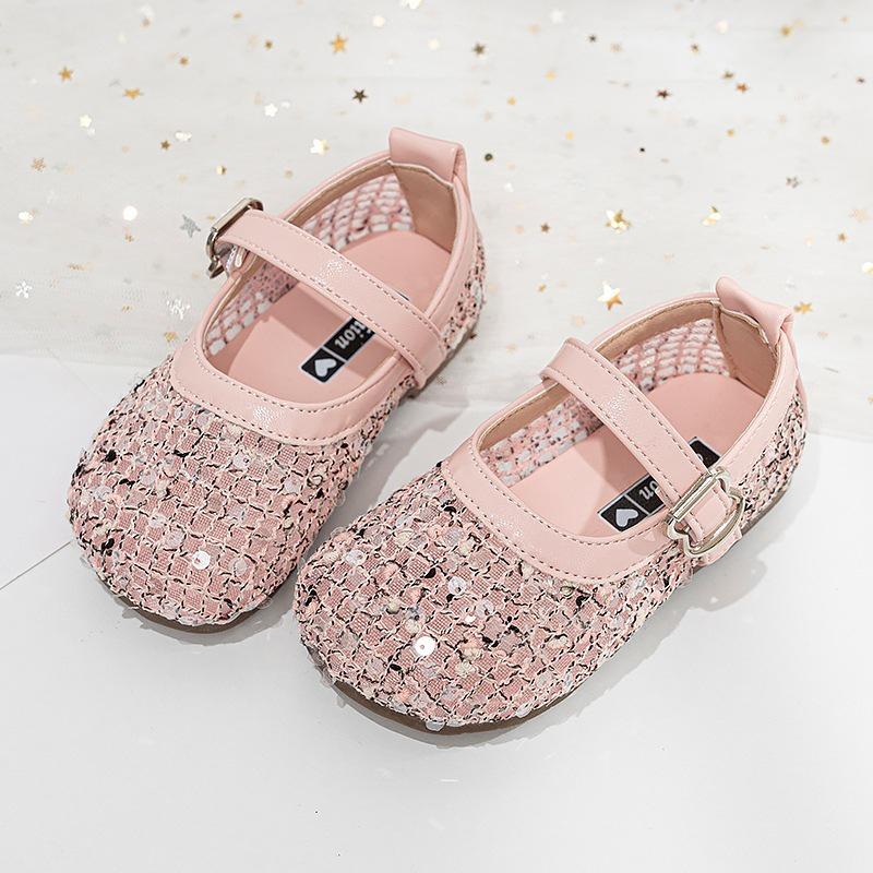 Korean-Style Toddler Summer Sandals: Girls' Breathable Mesh Roman Shoes
