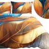 Bedding Set 180x200 SATIN COTTON Digital Print Color Expression Leaf