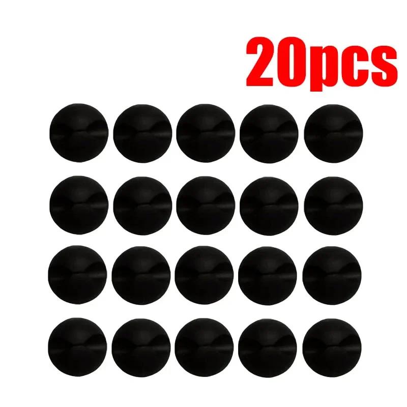 Mini Silicone Cable Organizer Car Wire Clip Ties Wire Storage Home Office Computer Cell Phone USB Cable Holders Auto Accessories