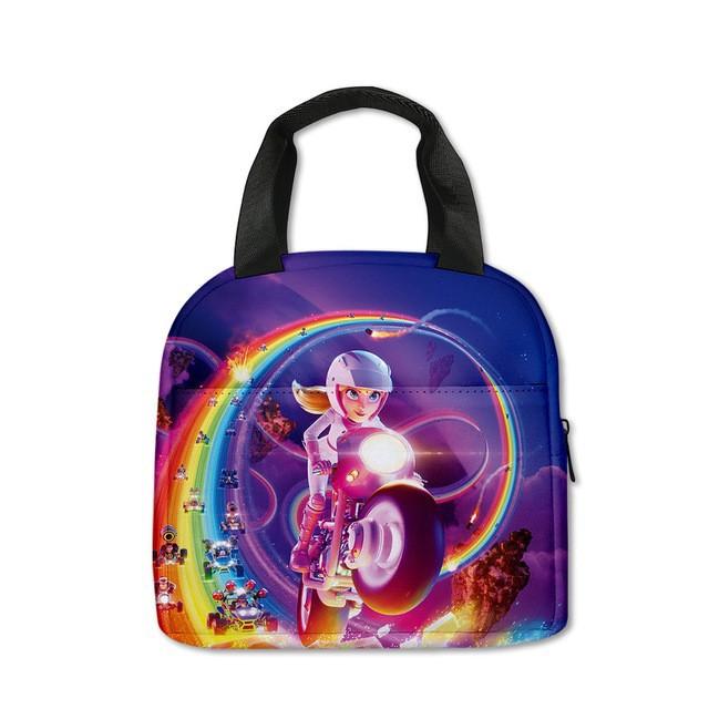 Mario Super Mario Lunch Bag Elementary School Student Insulated Lunch Box Handheld Meal Bag Ice Pack