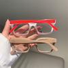 Retro Anti Blue-ray Reading Glasses Square Shape Large Frame Eyewear  Women/Men