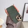 Apple 17ProMax Lambskin Electroplated iPhone16 Drop-proof Leather Texture Case