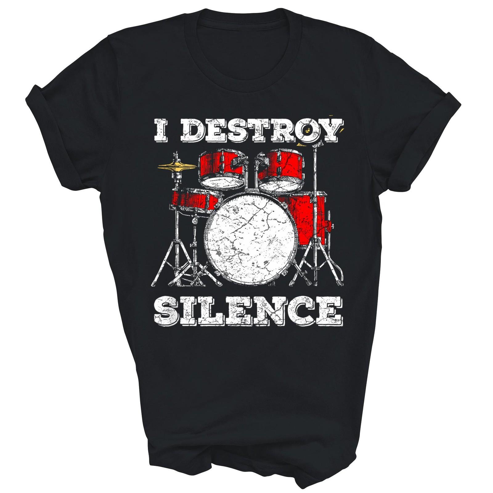 Drummer Percussionist And Drumming Shirt Gift Unisex T-Shirt L