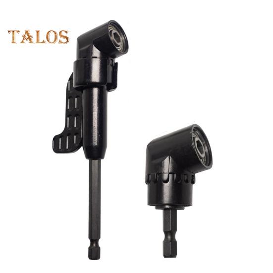 

2 шт. Отвертка угловая насадка 105 градусов изгиб сверхпрочная металлическая отвертка бита гибочный адаптер электрическая дрель удлинитель аксессуары чёрный