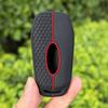 Silicone Car Key Case 4 Buttons  for Ford Fusion F150 F-150 2015 2016 2017 Folding Keychain Remote Control Accessories Cover