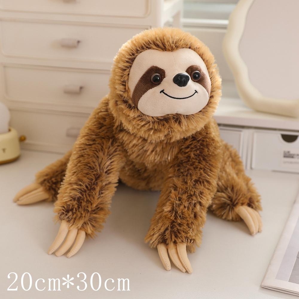 

Имитация Ленивца Плюшевые Игрушки Мягкие Животные Набивные Куклы Ленивца для Малышей Детей Подарок на День Рождения Рождество Животные Украшение для Дома