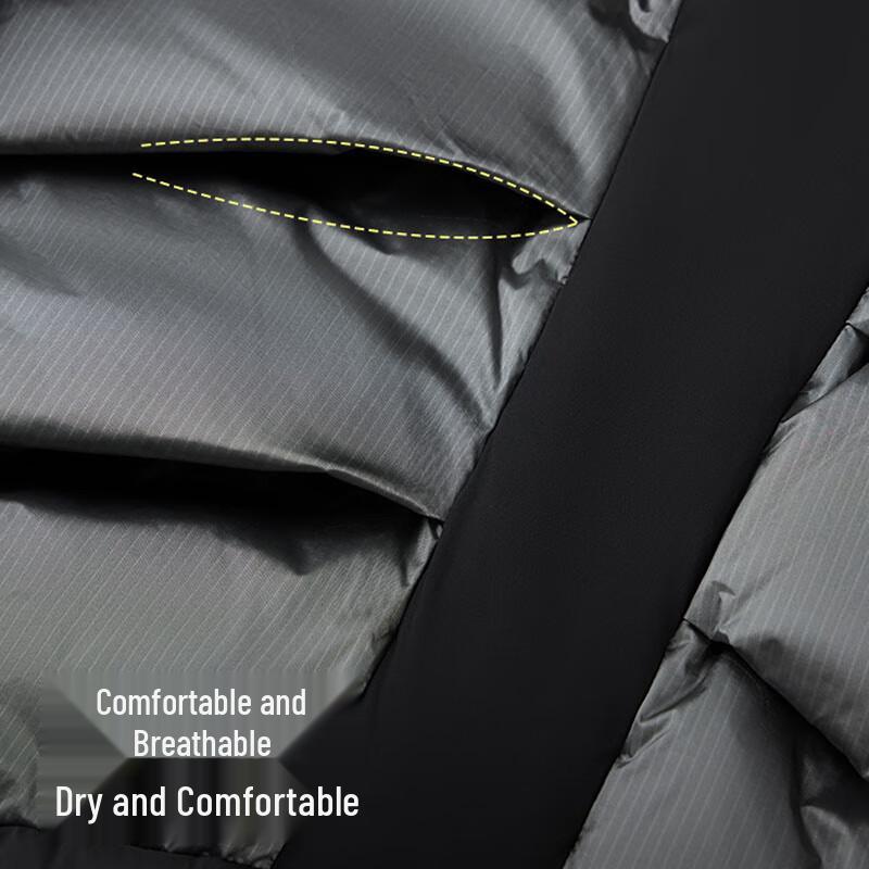 Bosideng B250241107 Men's Outdoor Hooded Down Jacket