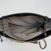 Lingge Chain Bag Vintage Bucket Bag Women's Stitching Shoulder Bag Commuter Crossbody Bag