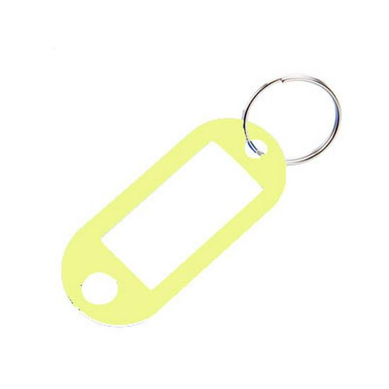Colorful Plastic Keychain Tag and Luggage Label