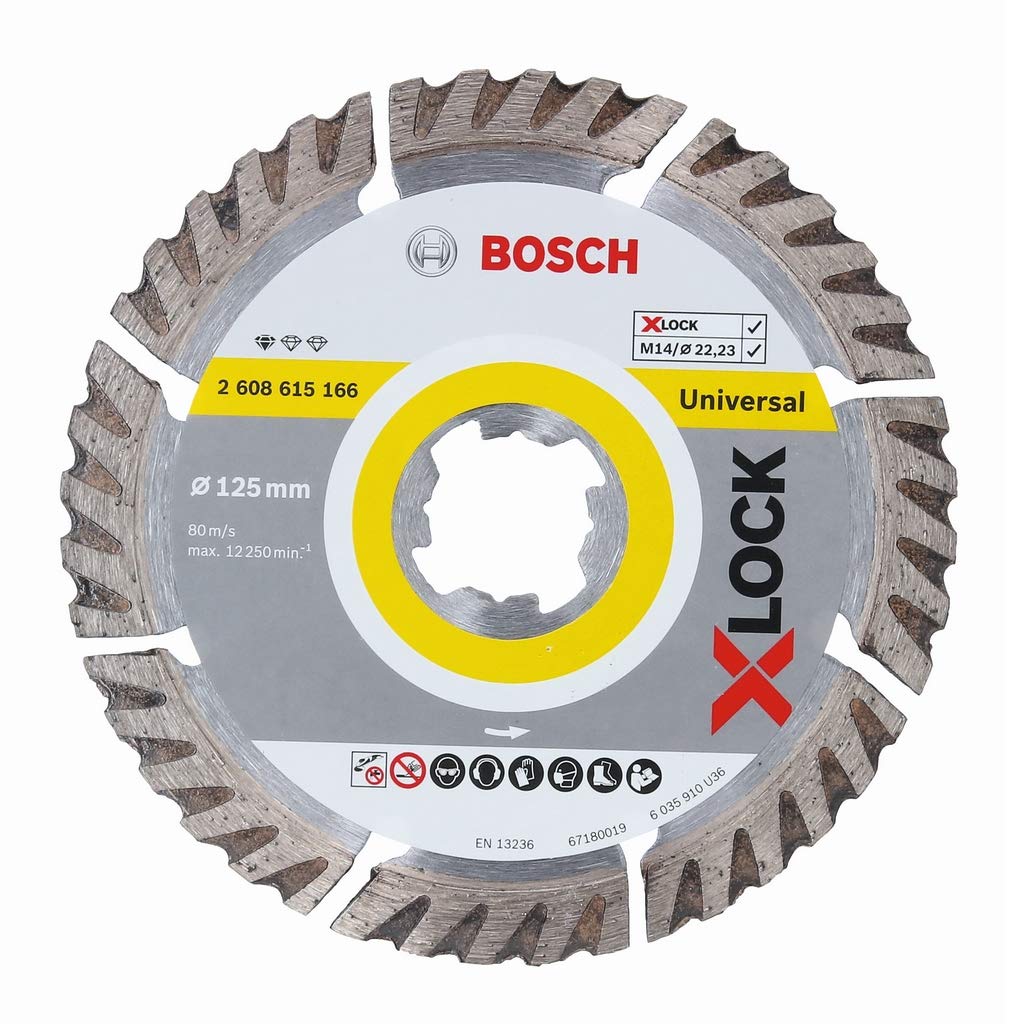 

Алмазный круг BOSCH 2608615166 X-LOCK (Стандарт/125ммx1.6мм)