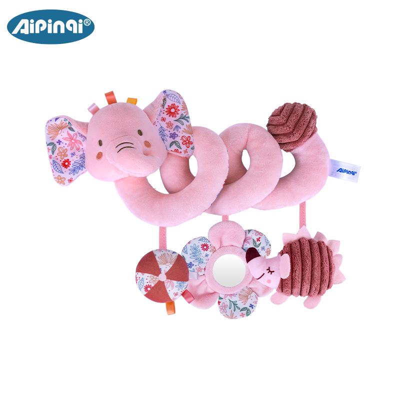 

Aipinqi Розовая подвесная игрушка для кроватки и подвеска для коляски для раннего развития ребенка