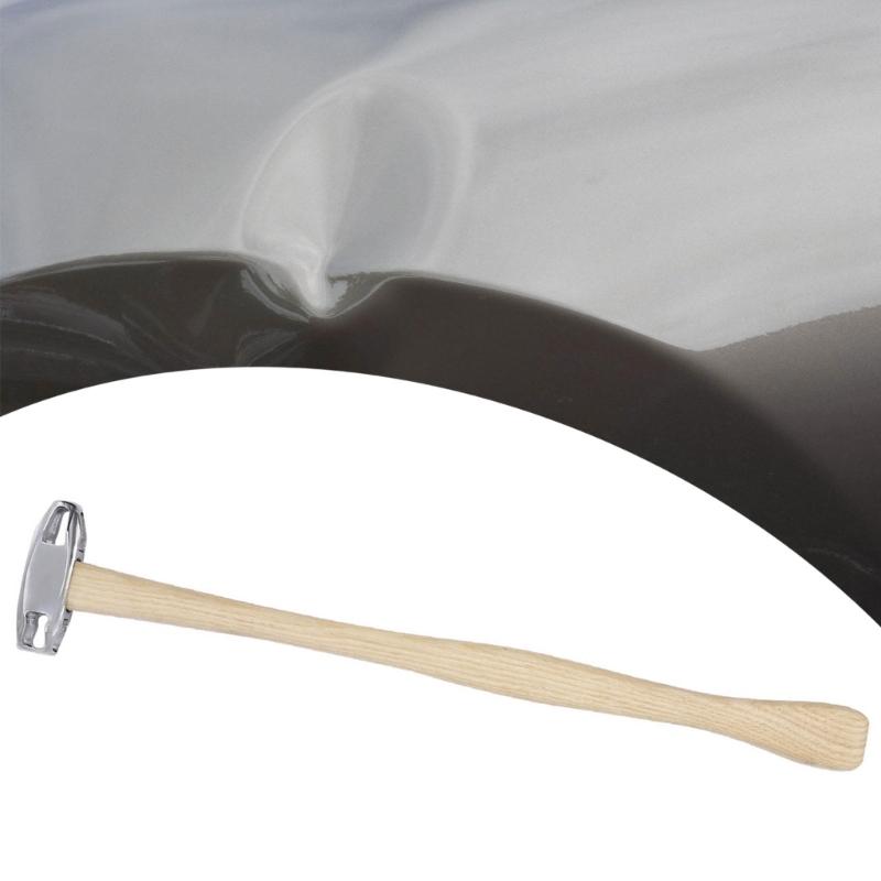 Edelstahl Ausgehöhlter Hammer Auto Dellen Reparatur Abklopfhammer Blechreparaturwerkzeug für Auto Dellenreparatur