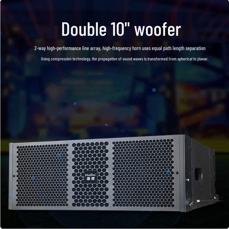 Huido Waterproof Professional Line Array Stage Speaker System