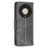 For Honor X9b 5G/Magic6 Lite 5G Case Solid Color Leather Wallet Phone Cover