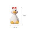 Creativity Silicone Duck Toothbrush Holder 3D Cute Toothbrush Rack Wall-mounted Suction Cup Storage Rack Bathroom Supplies