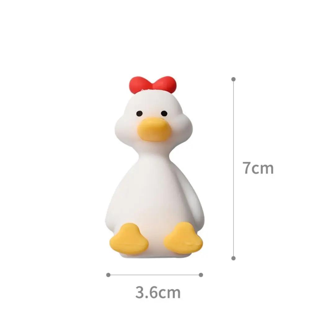 Creativity Silicone Duck Toothbrush Holder 3D Cute Toothbrush Rack Wall-mounted Suction Cup Storage Rack Bathroom Supplies