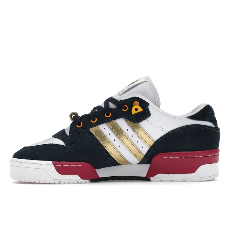 Demon Slayer X Adidas Rivalry Low Tengen Men Sneakers White Cloud-White Gold-Metallic JI3311