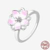 Princess Tiara 925 Silver Sparkling Butterfly Heart Rings For Women DIY Jewelry,Gift, Wedding
