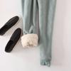 Women's Winter Fleece-Lined Thickened Slim-Fit Athletic Pants Casual Loose-Fit Harem-Style Long Pant