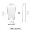 High Borosilicate Glass Cold Brew Coffee Cup