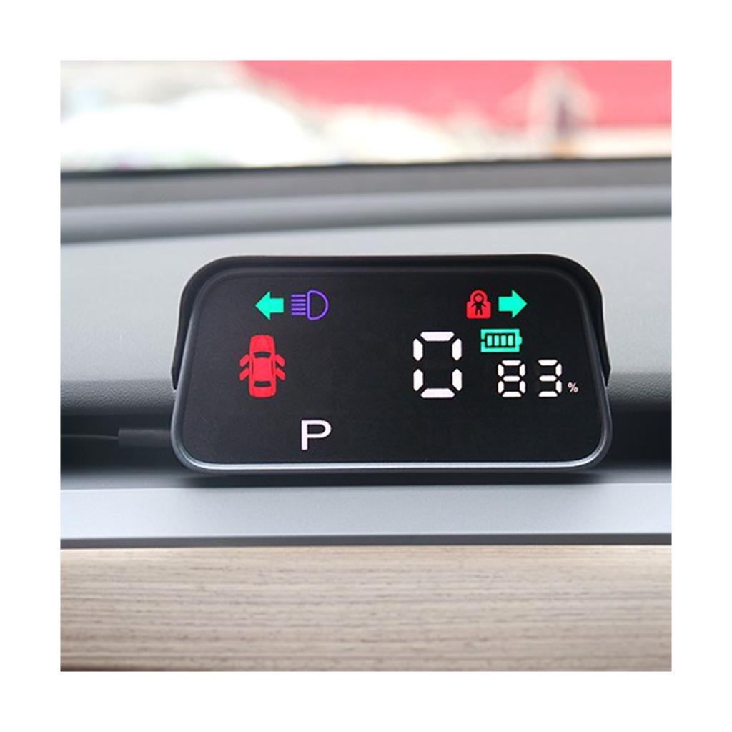 Car Head-Up Smart Display Air Code Meter LCD Instrument HUD Car Accessories for Tesla Model 3 Y