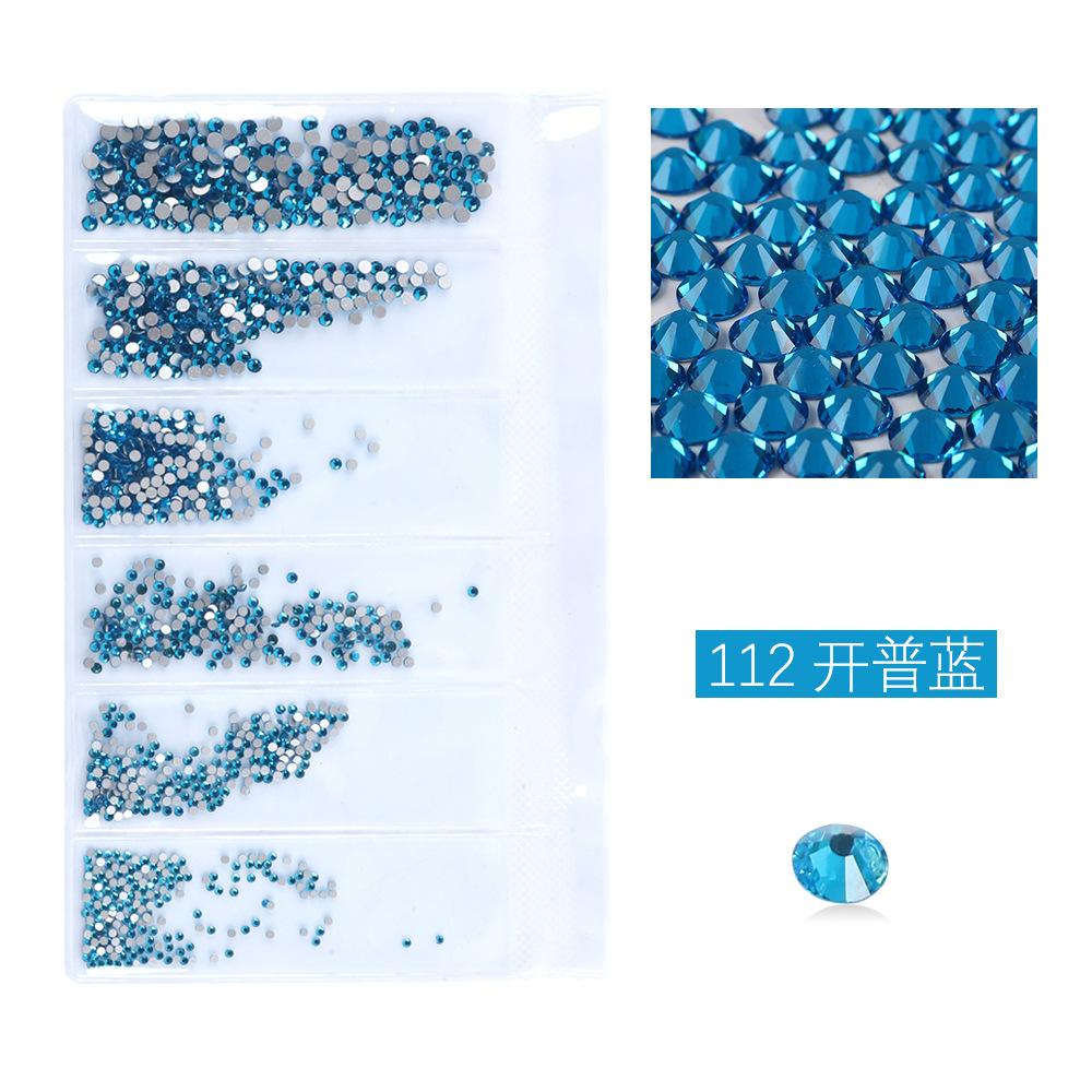 Flat Bottom Rhinestone Nail Drill Diy Nail Mobile Phone Case Sticker Drill, Jewelry Accessories, Bag Size Mixed Nail Drill