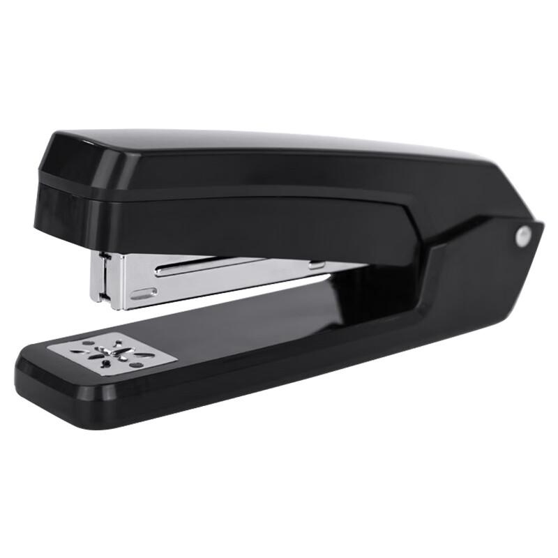 Deli No. 12 Black Rotating Middle Stitch Stapler (3-Pack)