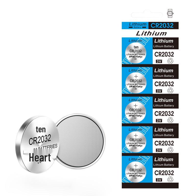 3V CR2032/CR2025/2016 Button Battery for Electronic Scales, Car Remotes, and Selfie Sticks