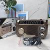 Elderly-Friendly Multi-Band Radio & Bluetooth MP3 Player with Hand-Crank