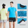 Quick-Dry Men's Short-Sleeve Summer Sports T-Shirt - Breathable, Lightweight, Crew Neck for Outdoor Casual Running