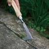 1pc Weeding Knife Artifact Root Pulling Tool Gardening Rake Root Removal Manganese Steel Hand Gripped Loosening Soil Digging Wild Vegetables