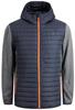 Demi-season Jacket Jack & Jones Jjemulti Quilted Jacket Ps Noos (12182318) Noos Pls Grey Melange