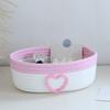 Cotton Rope Stationery Storage Box Handmade Toys Storage Basket  Cosmetics Storage