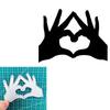 Love Heart Finger Metal Cutting Dies Stencils for Scrapbooking/photo Album Decorative Embossing Paper Cards