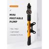 Giyo 120psi Bicycle Pump Portable Mini Bike Hand Pump Hidden Hose Design Twin Head Tire Inflator with Gauge Bicycle Accessories